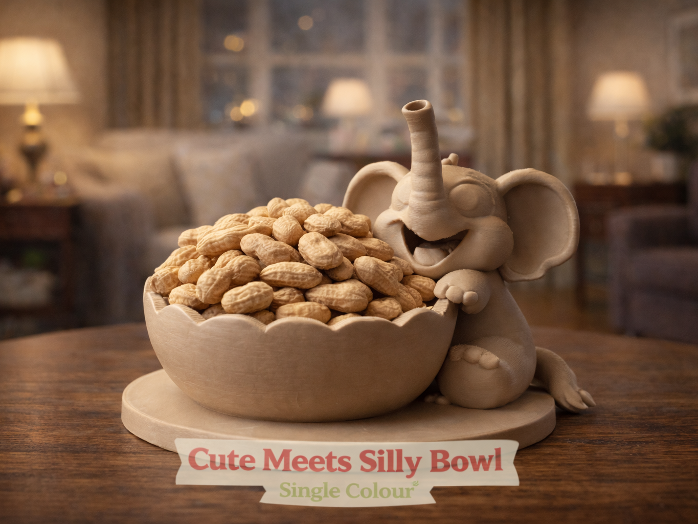 Elliot the Elephant Snack Bowl Cozy Silly