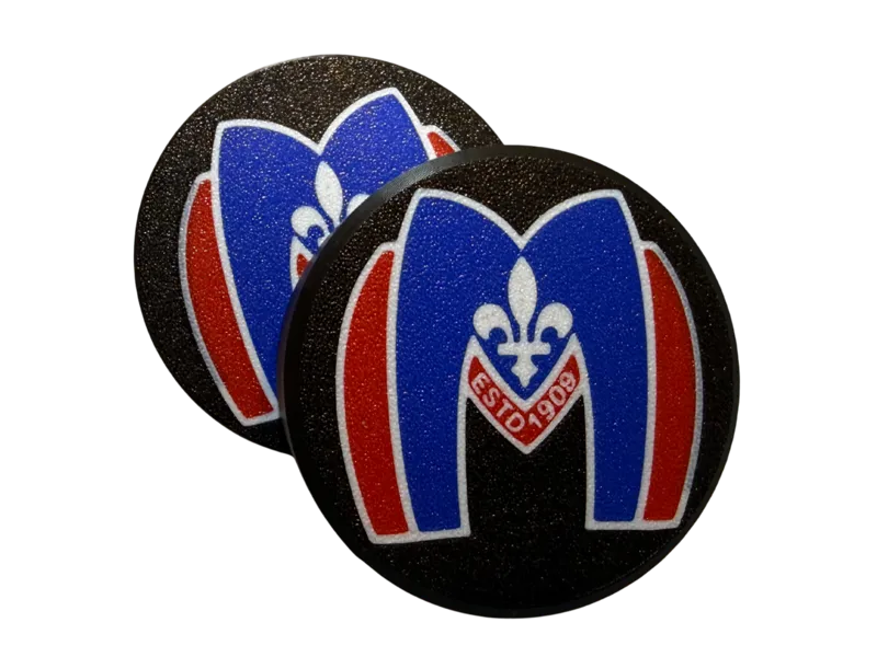 Montreal Metros Heated Rivalry Hockey Pucks