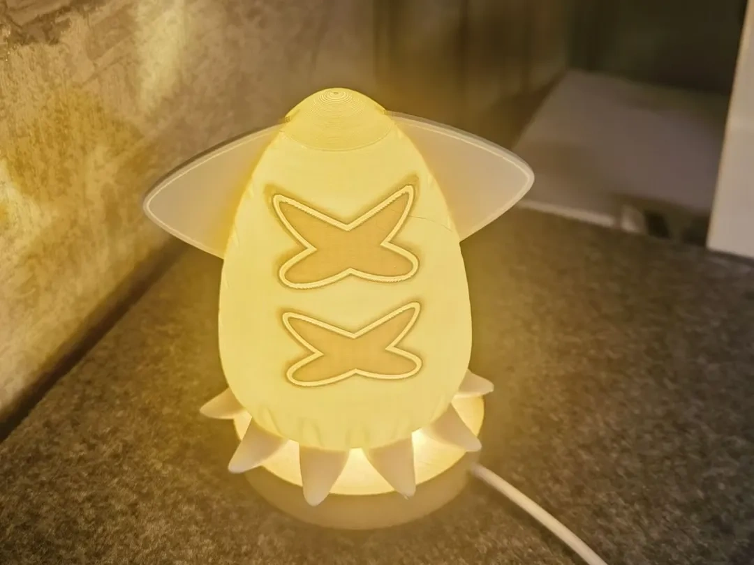 Miniatura 1 do modelo 3D 斯普拉遁 喷射战士 splatoon 鱿鱼靶子灯
