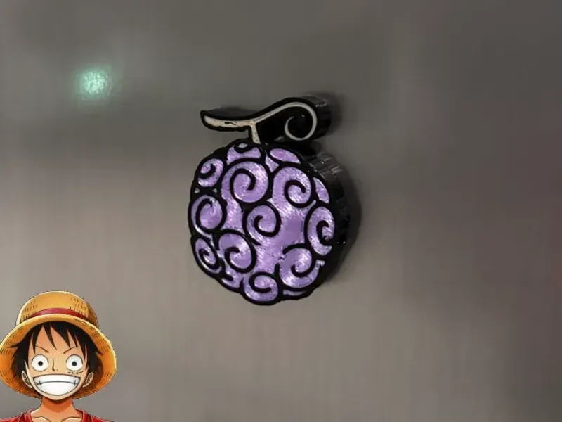 Gomu Gomu No Mi Fridge Magnet - One Piece