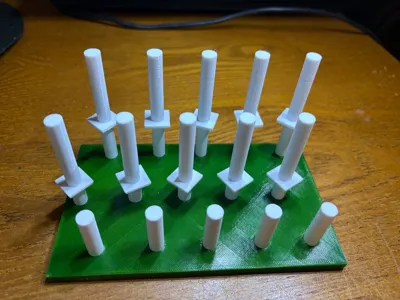 Straw topper display
