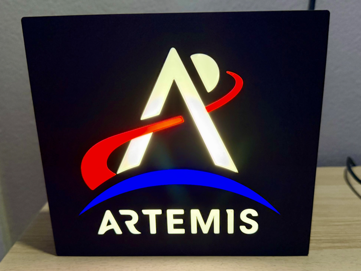 Artemis II Mission Light Box - NASA