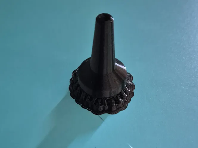 Heine dual-connection otoscope speculum