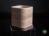 Minimalist Planter with Elevated Drip Tray