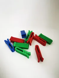 PLA / 5 Clips Batch  0.2mm layer, 4 walls, 25% infill
