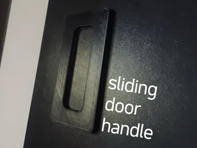 Slim Sliding Door Handle