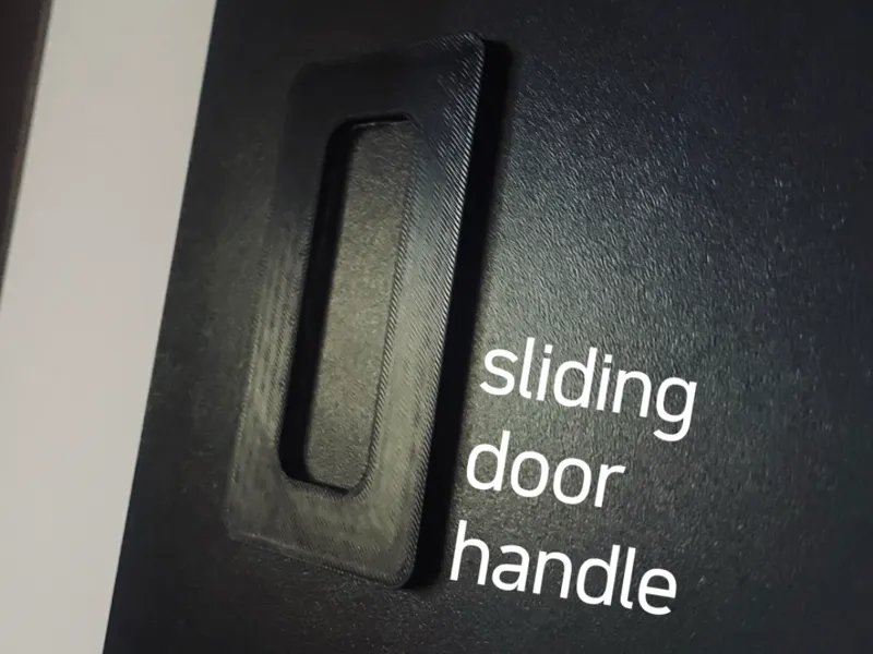 Slim Sliding Door Handle