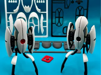 Aperture Science Sentry Turret – Kit Card Edition