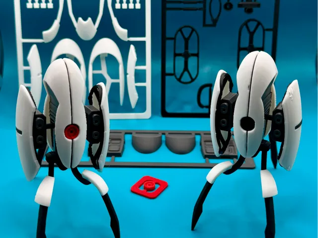 Aperture Science Sentry Turret – Kit Card Edition