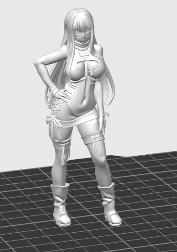 Figura decorativa: Fern vestido de gala - Frieren Fanart — vista de referencia 4