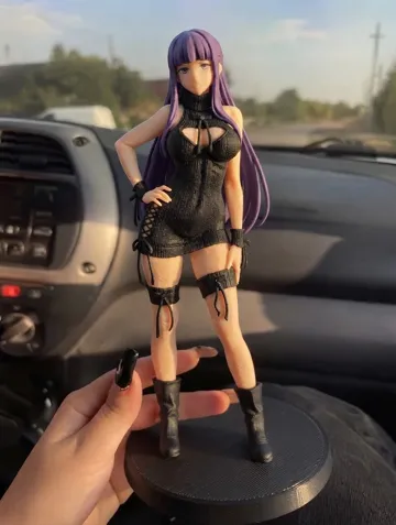 Figura decorativa: Fern vestido de gala - Frieren Fanart — vista de referencia 3