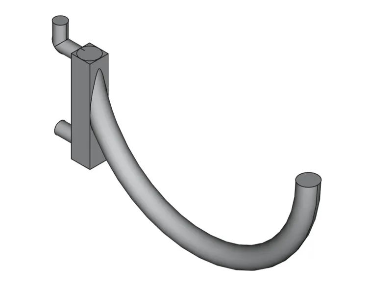 Pegboard Hook Longer Fits Standard Pegboards