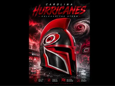 Carolina Hurricanes helmet