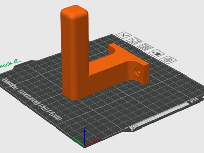 Horizontal Wall Hook