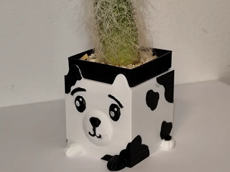 Dog Flower/Cactus Pot
