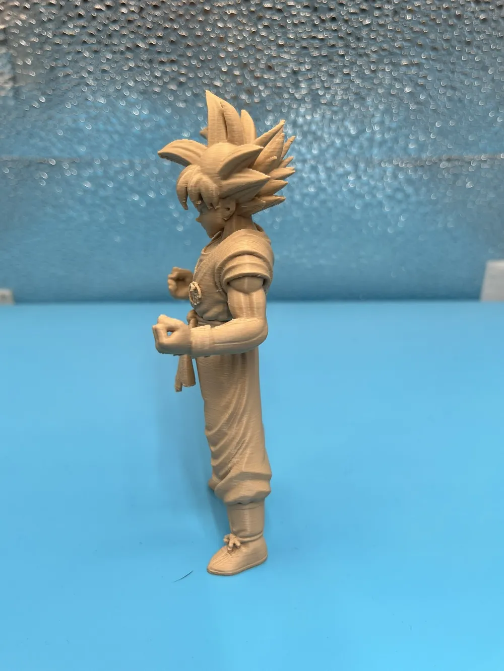 Goku Super Saiyan 3D Figure - Free 3D Print Model - MakerWorld