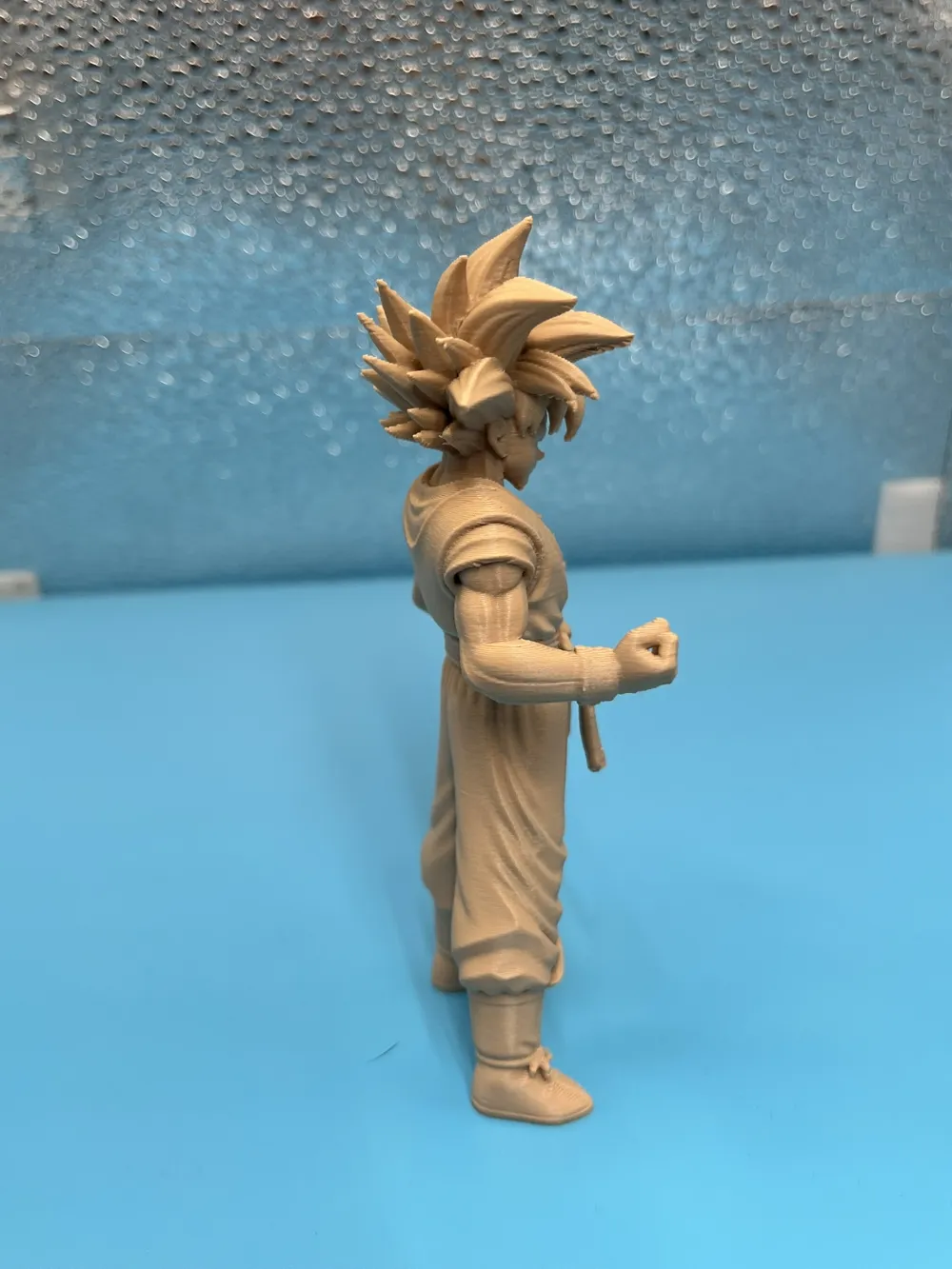 Goku Super Saiyan 3D Figure - Free 3D Print Model - MakerWorld