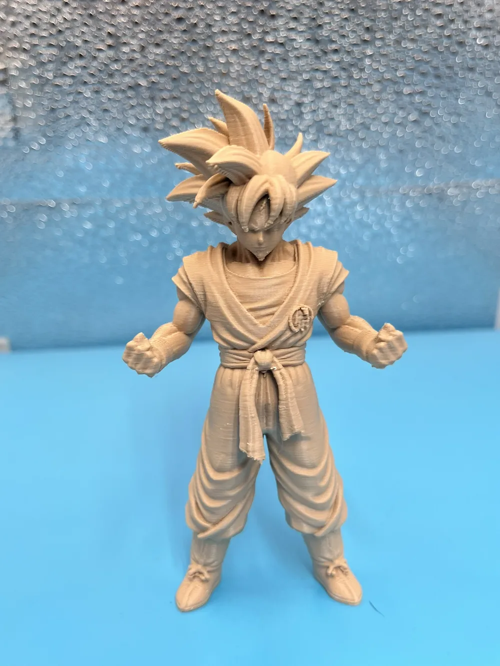 Goku Super Saiyan 3D Figure - Free 3D Print Model - MakerWorld