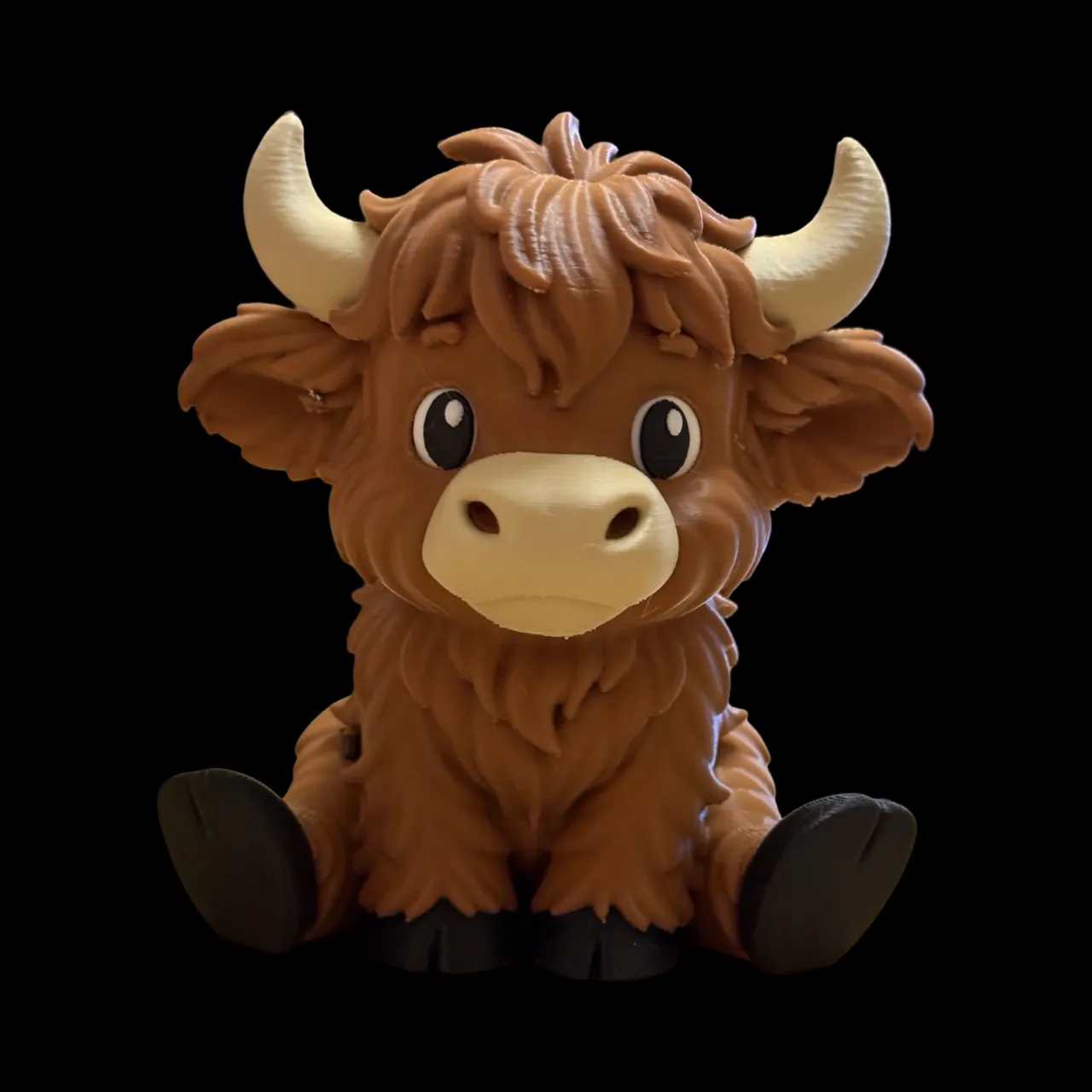 Cute Highland Cow view 2