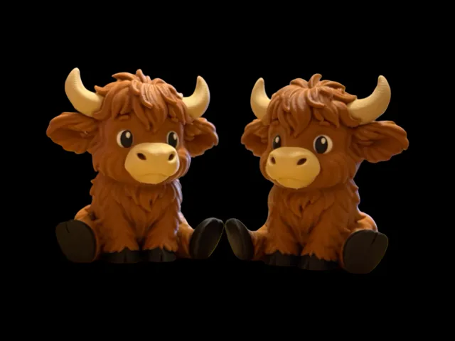 Cute Highland Cow