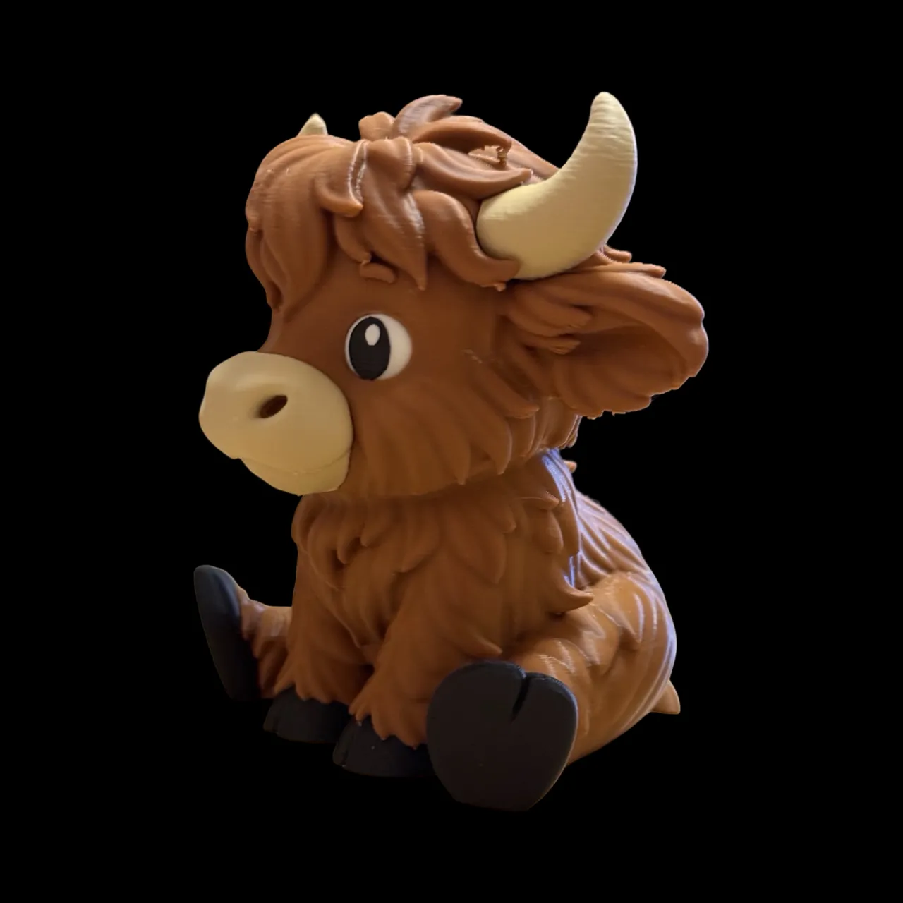 Cute Highland Cow view 4