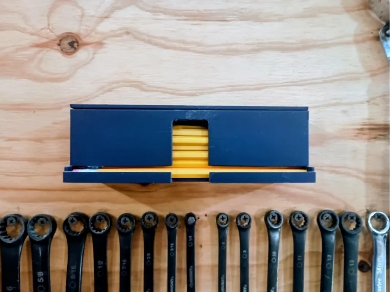 Wall Mounted Workshop Pencil Dispenser