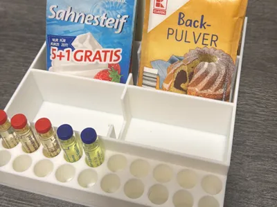 Organizer for Baking Ingredients V4