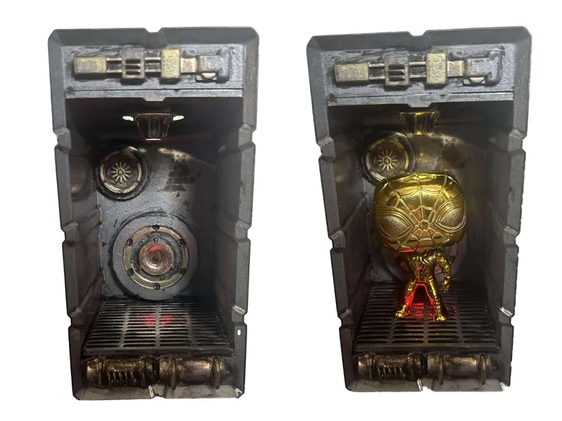 Star Wars Figure Display Book Nook Crate