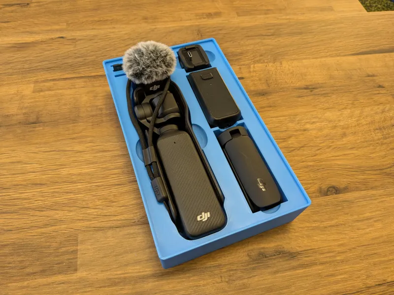 Gridfinity DJI Osmo Pocket 3 Creator Combo v3