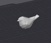 Oiseau low poly — photo 1