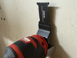 SKIL multicutter tool mount