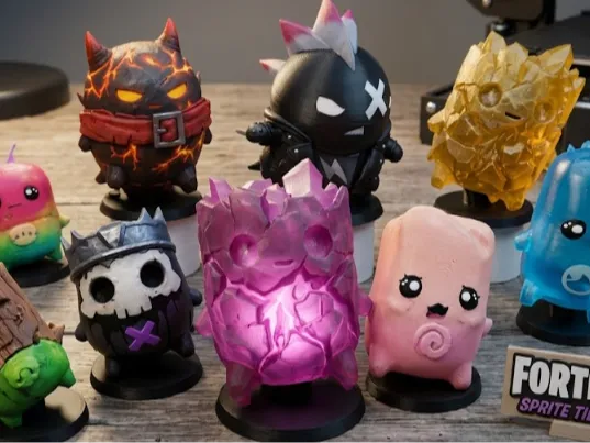 Fortnite sprite collection Multicolor 