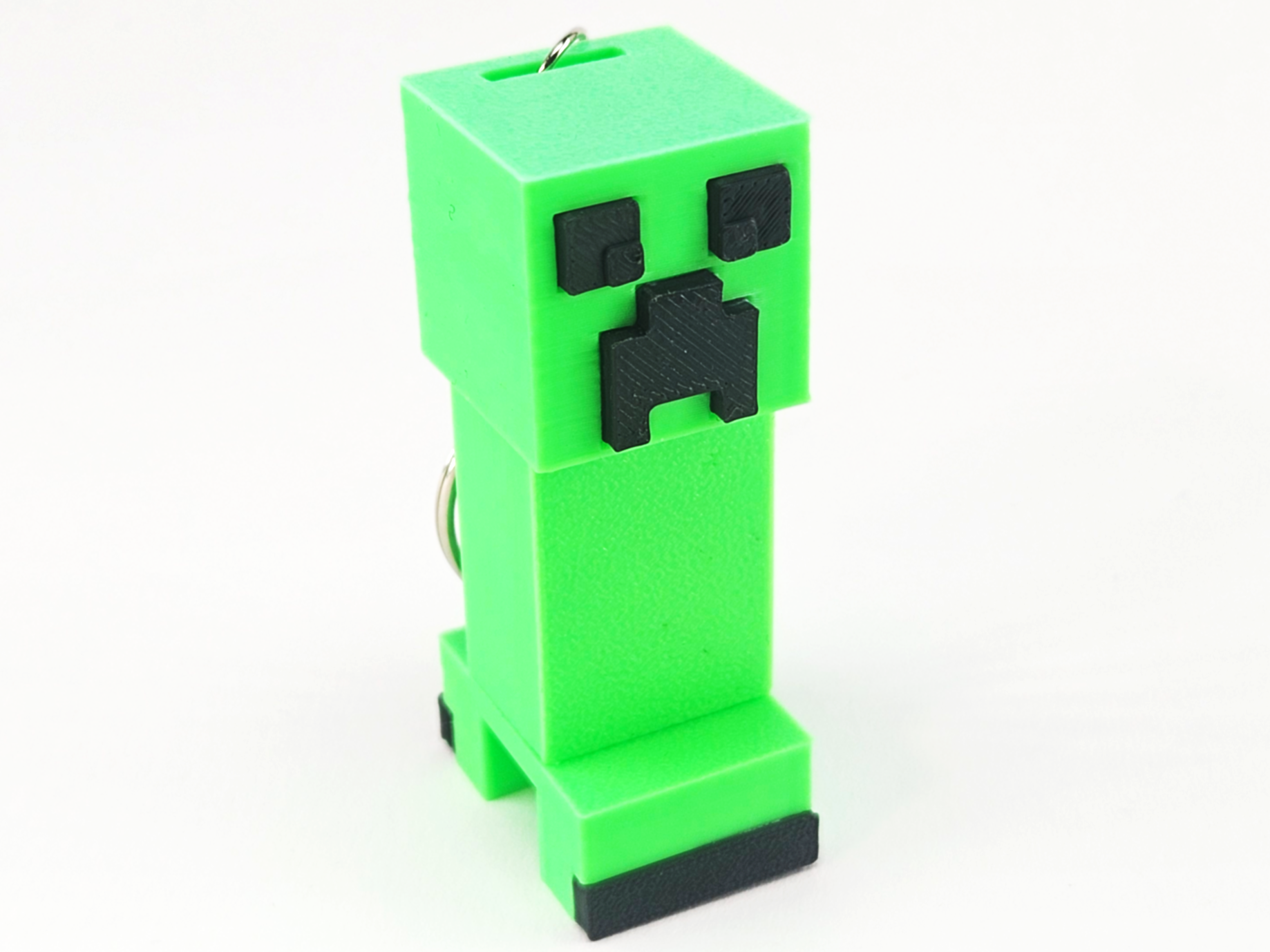 Creeper Keychain – Mini Minecraft Icon