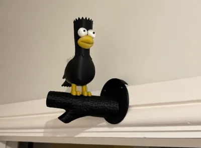 Bart Raven Branch Wall and Door Mount