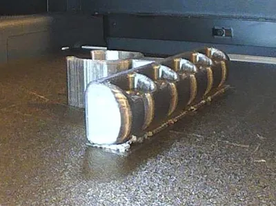 Cable organizer for 25mm pole