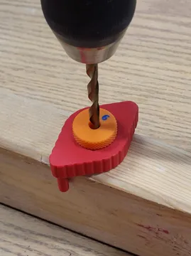 Modelo para impresión 3D: Metric Compact Centering Drill Hole Guide — vista de referencia 3