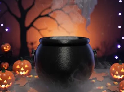 Classic Halloween Cauldron
