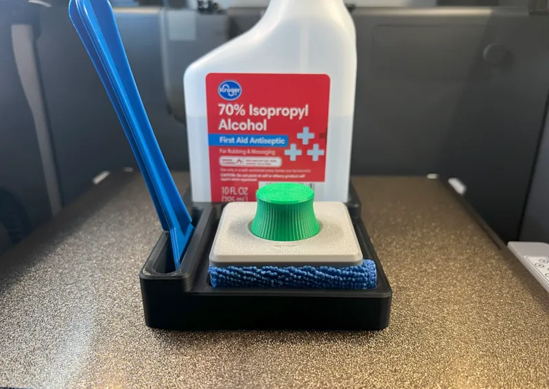 Build Plate Cleaner Organizer