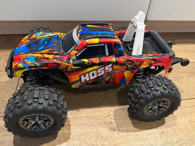 Action camera mount for Traxxas Hoss