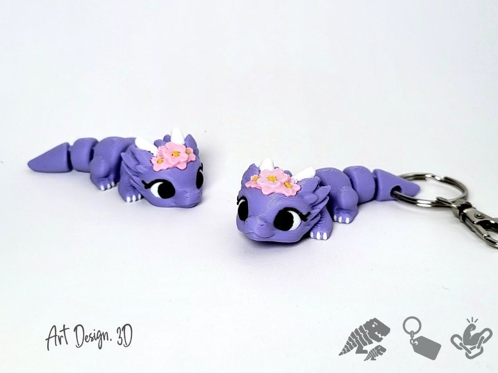 Articulated Flower Drake - Strong Joints