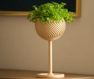 Wine flower pot