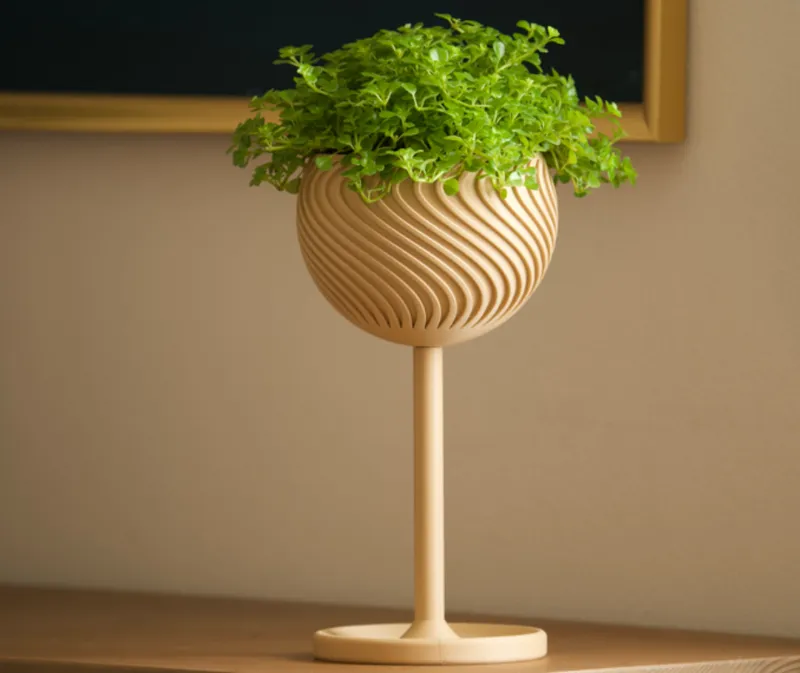 Wine flower pot