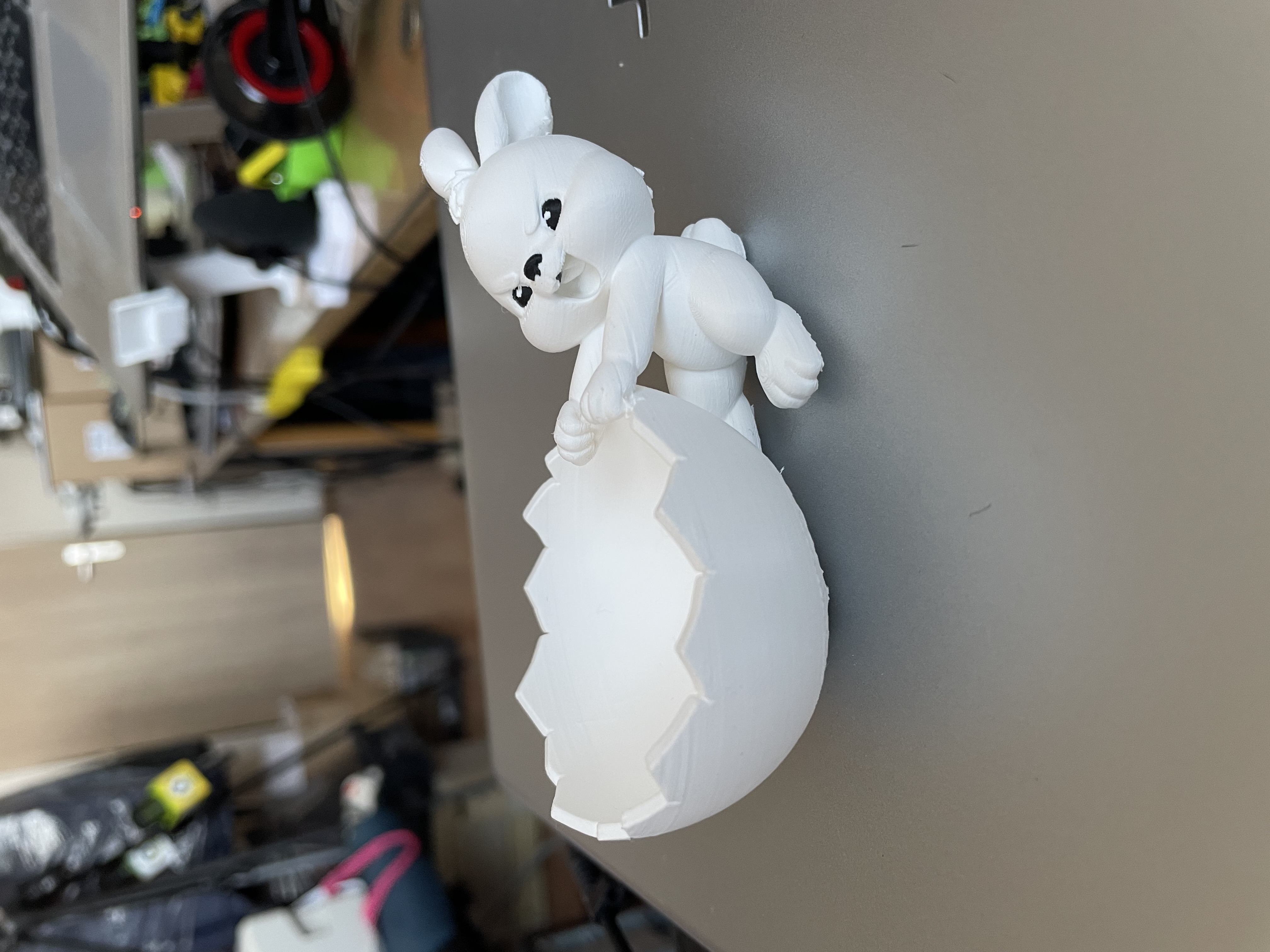 Miniatura 2 do modelo 3D Easter angry bunny