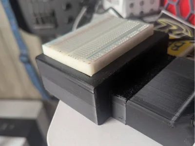 Fat back 18650 holder for Heltec v3 Desktop Case