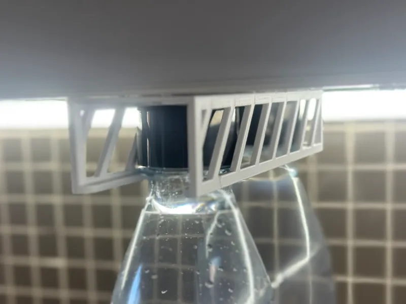 Sodastream under cabinet holder