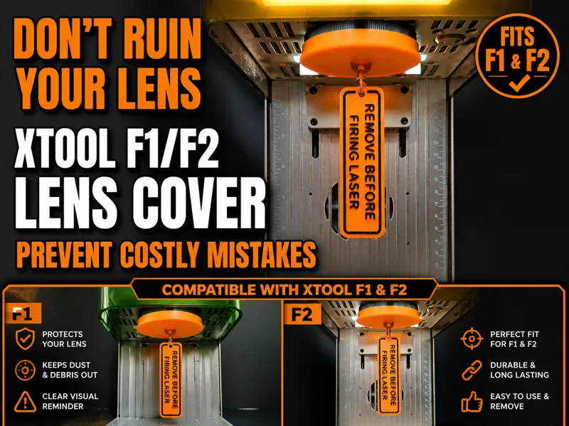 Lens Cover for xTool F1 and F2