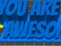 YOU ARE AWESOME perfect for home
