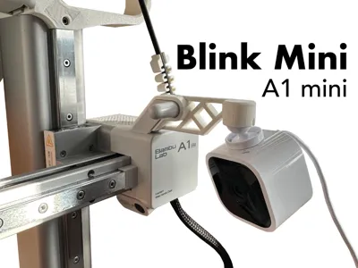 Support pour Blink Mini sur A1 mini
