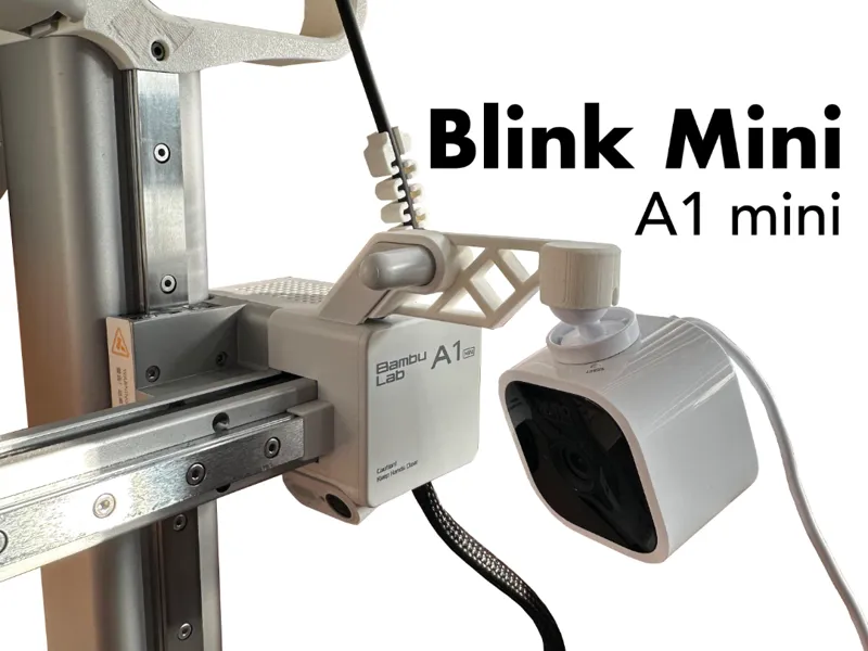 Support pour Blink Mini sur A1 mini