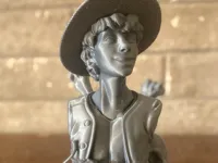 Buste réaliste de Luffy — photo 1